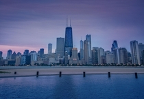 Chicago at sunrise OC