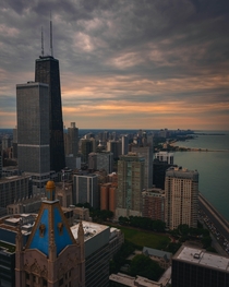 Chicago from up high 