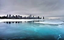 Chicago in winter 