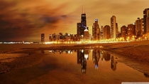 Chicago late evening 
