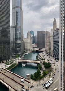 Chicago River from my office
