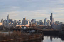 Chicago Skyline - Cortland Street View 