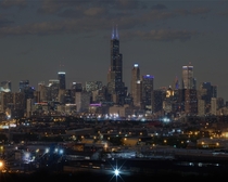Chicago Skyline from the South