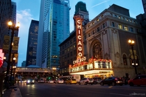 Chicago Theatre in Chicago Illinois