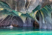 Chile Patagonia Lake Carrera Marble Caves 