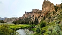 Chill day  Smith Rock OR 