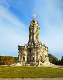 Church of The Holy Virgin in Dubrovitsy Russia Build in between -