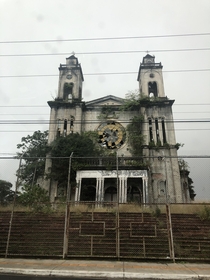 Church ruined by earthquake in  Puriscal Costa Rica
