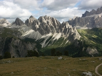 Cirspitzen mountain in South Tyrol Italy 