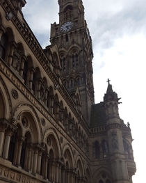 City Hall is an epic building Bradford England 