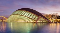 City of Arts and Sciences in Valencia Spain - architecture by Santiago Calatrava 