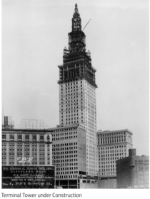 Cleveland Ohio Terminal Tower amp Union Station constructed - At  it was the tallest building in the world outside NYC until  Graham Anderson Probst amp White architects  photo Case Western Reserve University