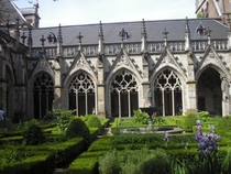 Cloister of the Dom in Utrecht The Netherlands 