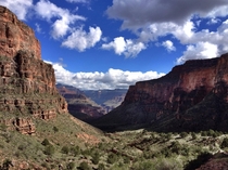 Clouds Over the Canyon - Grand Canyon AZ 