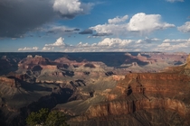 Cloudy Canyon Grand Canyon south rim Arizona 