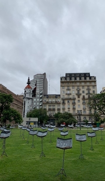 Cloudy day in Buenos Aires Argentina