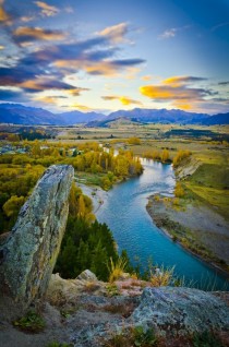 Clutha-River Otago New Zealand 