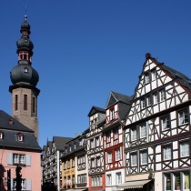 Cochem town in Germany 