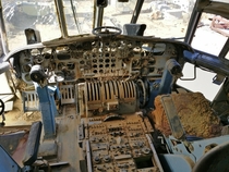 Cockpit of a Scrapped C- Cargomaster 