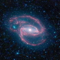 Coiled Galaxy taken by NASAs Spitzer Space Telescope 