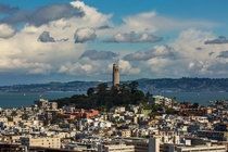 Coit Tower San Francisco by Adam Derewecki 