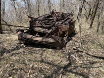 Cold-War era Ford I found in the woods