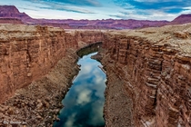 Colorado River View At Marble Canyon Arizona  IG swvisionsnow