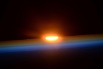 Colors of Sunset by Astronaut Scott Kelly 