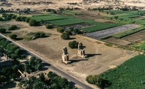 Colossi of Memnon Luxor EGYPT