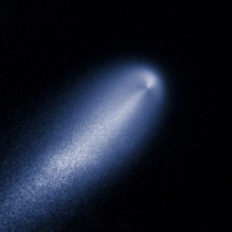 Comet C S ISON photographed by Hubble Space Telescope 