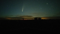 Comet Neowise flies over the ghost town of Pripyat By Jury Tomashevsky