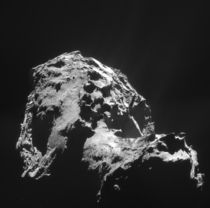 Comet on  January   NavCam