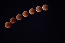 Composite of the Blood Moon 