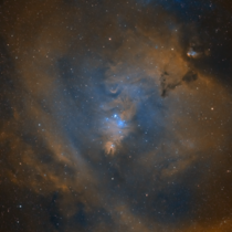 Cone Nebula Widefield taken from my backyard