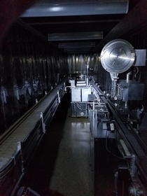 Conveyor belt from closed antibiotic manufacturing facility in Maryland 