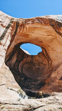 Corona Arch in Moab Utah 
