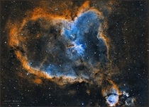 Cosmic Valentine The Heart Nebula