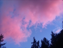 Cotton candy skies taken to another level