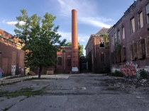 Courtyard of an Abandoned School