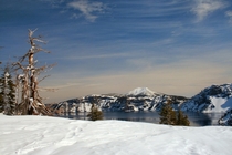 Crater Lake in Winter 