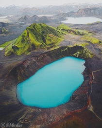Crater lakes of Iceland  - Instagram hrdur