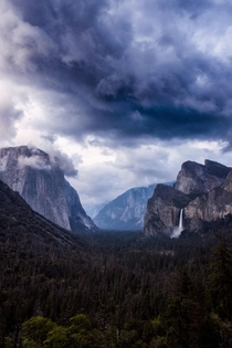 Crazy storm in Yosemite 