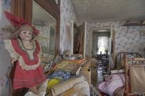 Creepy Antique Doll Found Inside an Abandoned House with Everything Left Behind 