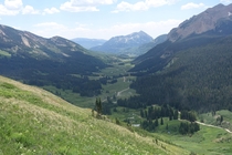 Crested Butte and Gothic Mountain Colorado 