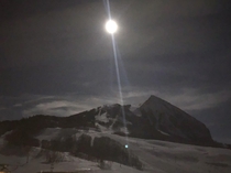 Crested Butte super moon