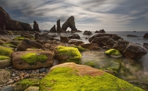 Crohy Sea Arch Ireland  by Peter Krocka