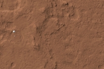 Curiosity Spotted on Parachute by Orbiter