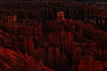 Dantes Inferno --- The Bryce Canyon Amphitheater Utah 