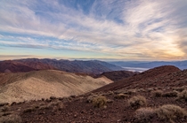 Dantes View near sunset at Death Valley California 