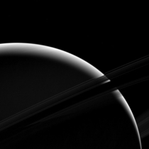 Dark Side of Saturns Rings Revealed by Cassini Spacecraft 
